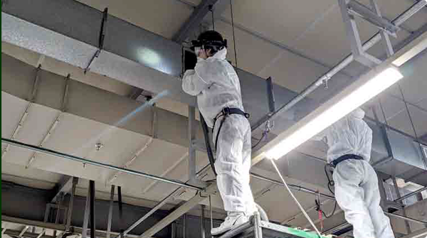 Decorating and maintenance work